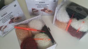 CROCHET KIT C BUBBLE X-MAS rinkinys