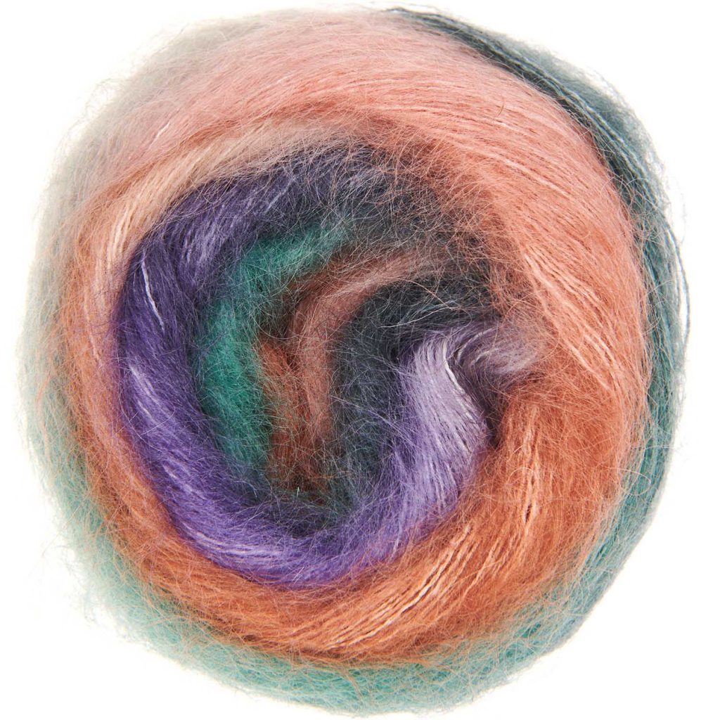 Rico mohair silk print