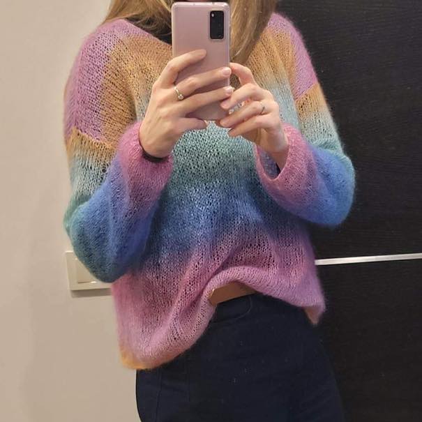 Rico mohair print Augute