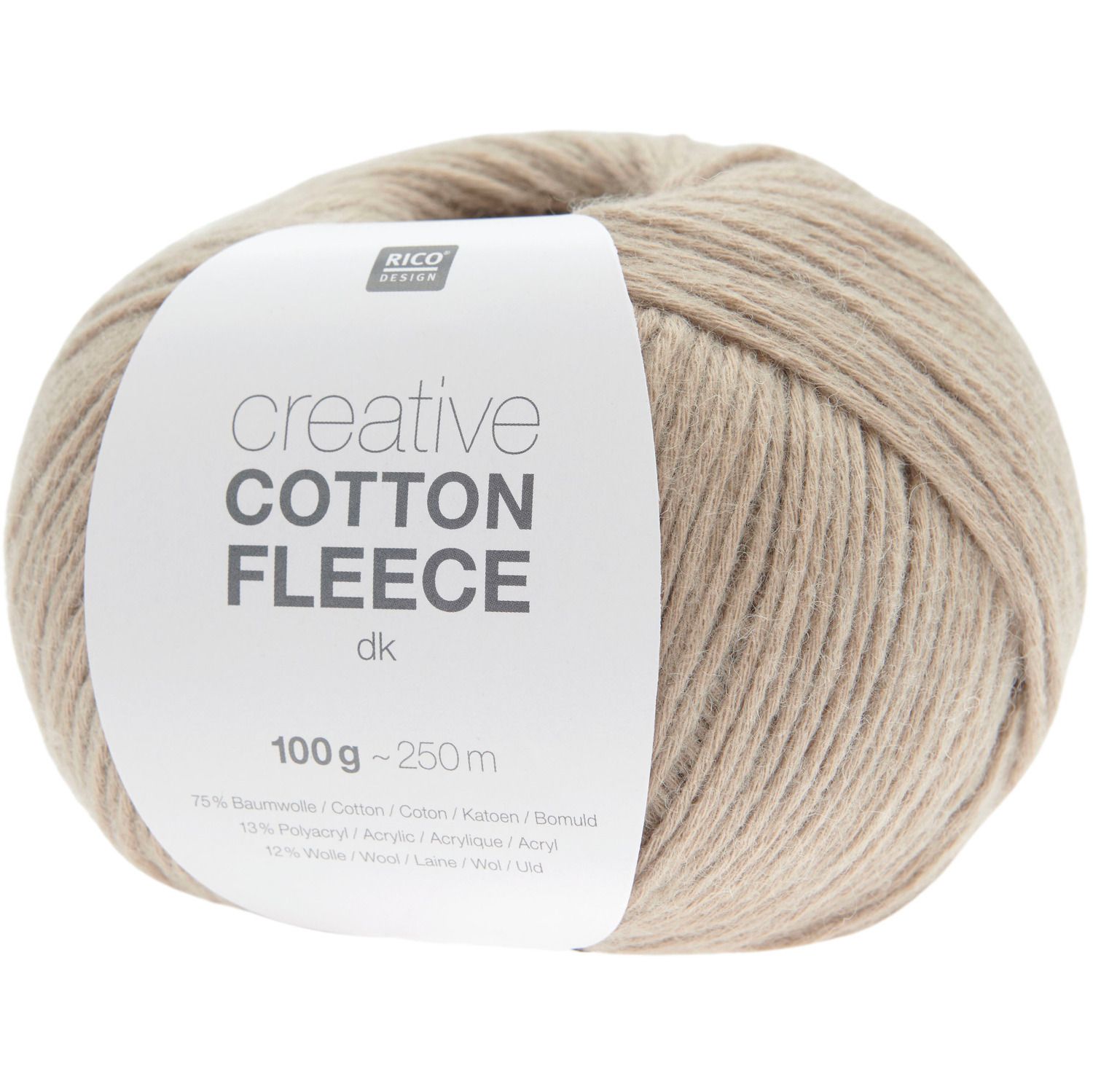 Rico C Cotton fleece (medvilnė, akrilas, vilna) - Image 5
